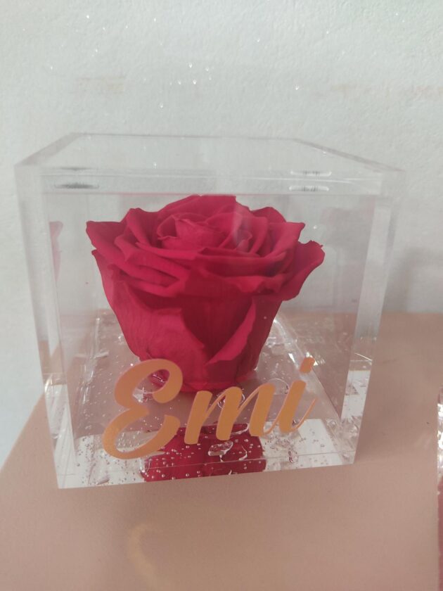 Rosa Preservada Grande - Imagen 4
